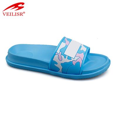 China Lightweight PVC Slide Sandals Summer Outdoor Children Beach Upper Kids Slippers for sale