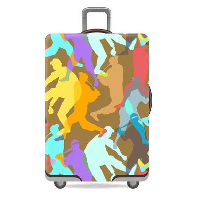 China For Colorful Luggage OEM ODM Spandex Travel Luggage Bag Suitcase Cover for sale