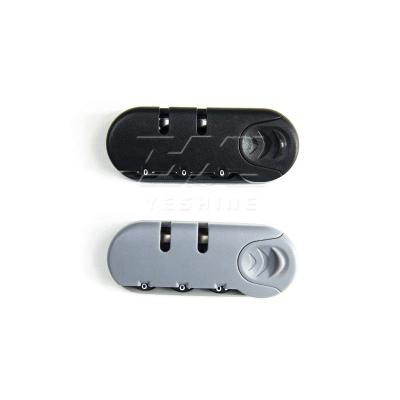 China Durable Factory Wholesale Professional External Luggage Parts Digit Combination Lock for sale