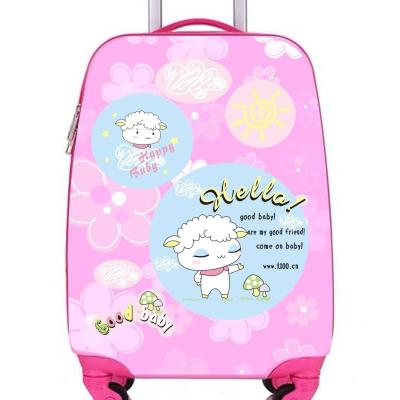 China For Kid Kids Use ABS Kids Travel Trolley Luggage Bag Kids Suitcase Bag for sale