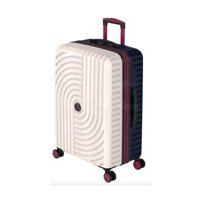 China For Travel Use Wenzhou Manufacturer ABS PC Business Travel Suitcase Metal Trolley Luggage for sale