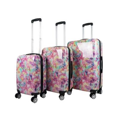 China For 3 PCS Travel Use Wenzhou Luggage Sets PC ABS Expandable Spinner Travel Suitcase for sale