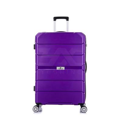 China For Travel Wear PP Top Rated Personalized Suitcase 3PCS Tsa Lock Trolley Travel Luggage for sale