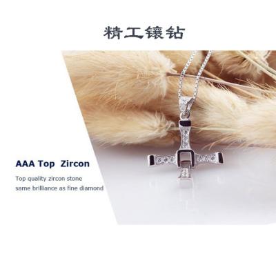 China 2021 FASHIONABLE Religious Jesus Cross Pendant Necklaces Christian Catholicism Holy Crucifix Gift for sale