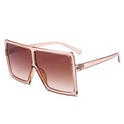 China Decoration Eyewear 2021 Fashion Brand Designer Sun Glass Big Square Shades Oversized Sunglasses for sale