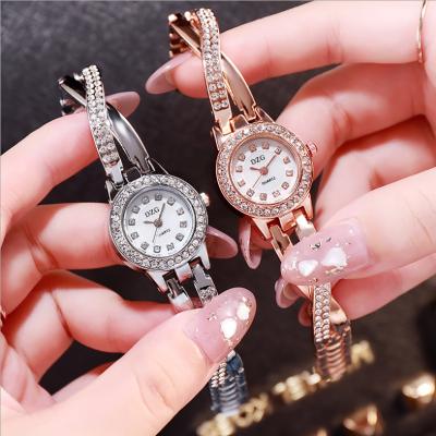 China Auto Date New Women Watch Rhinestone Dial Spiral Quartz Watches Fashion Wristwatches For Ladies Wristwatches for sale