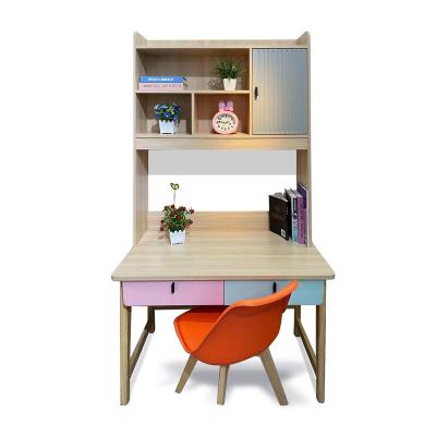 China With Shelf Eco-friendly Modern Home Simple Study Writing Desk With Book Shelves xzhx008 for sale