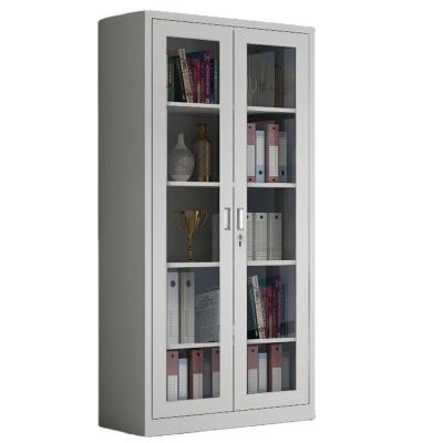 China Modern high quality newest performance do not lose paint steel verticaltwo door file cabinet for sale