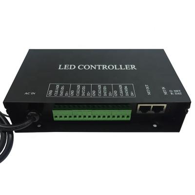 China H802 RA Artnet WS2811 WS2801 LED WS2812B SK6812 Digital Panel Pixel Controller DMX Artnet Controller L163 X W155 X H54(mm) for sale