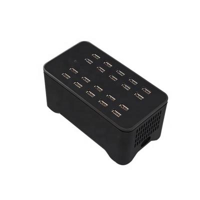 China UniversalÂ   125W 20 Ports Multi Desktop USB Smart Charging Station Hub For Smartphones Tablets USB Wall Charger Power Banks And More for sale