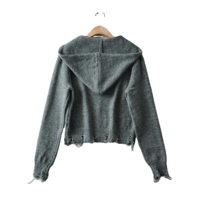 China Custom Anti Wrinkle Anti-Wrinkle Women Crop Top Hoodie Crop Top Full Face Hoodies White Female Pullover With Cheap Price for sale