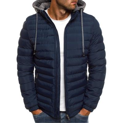 China 2022 Hot Selling Anti-wrinkle Cotton Passionate Winter Warm Men's Hooded Jacket Down Stripper Jackets for sale