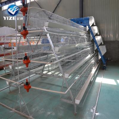 China Durable and easy to install China chicken layer cage cheap price/egg laying hens cage (factory price) for sale