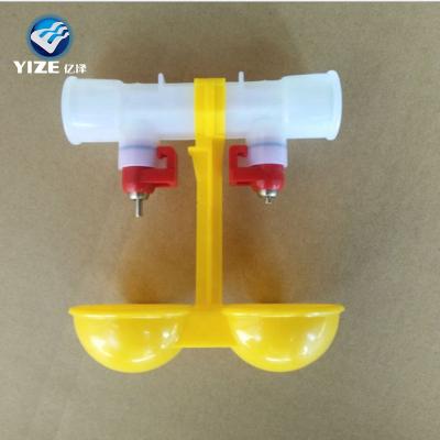 China Automatic poultry farm poultry nipple drinker with cup in Kenya for sale