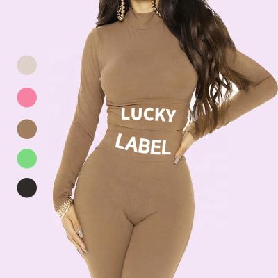 China New Breathable Autumn Women Fashion Solid Butt Lift Set Embroidered Sports Fitness Wear Suit for sale