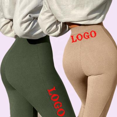 China 2021 Spring Color Breathable Pit Knit Tight High Wasted Yoga Pure Women But Lifting Sports Tracksuit Sportswear for sale