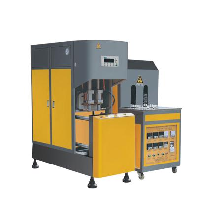 China Bottle Semi Automatic Different Shape Plastic Oil Bottle Blow Molding Making Machine for sale