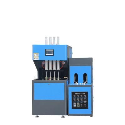 China High Quality Semi Automatic 4CAV PET Oil Bottle Plastic Blow Molding Making Machine for sale