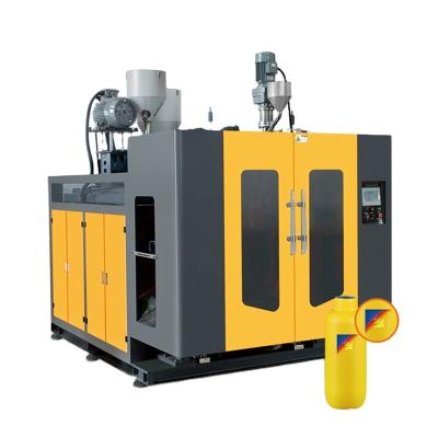 China Bottle Fully Automatic Double Station 2L Bottle Blowing Machine HDPE Extrusion Blow Molding Machine for sale