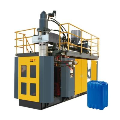 China Factory Single Station 10L 20L 30L HDPE Extrusion Jerrycan Bottle Machine Automatic Blowing Machine for sale