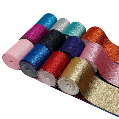 China 75mm Glitter Ribbon Sequin DIY Head Viable Accessories Gift Wrapping Decorative Materials for sale