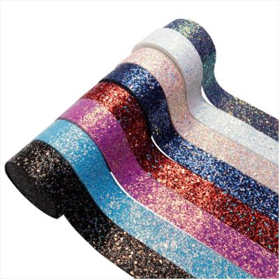 China 38mm Glitter Ribbon Sequin DIY Head Viable Accessories Gift Wrapping Decorative Materials for sale