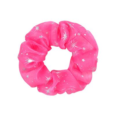 China 2021 Hot Sale Fashionable Girls Organza Scrunchies Women Scrunchies for sale