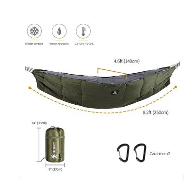 China Adult Outdoor Camping Hammock For Cold Weather Winter Hammock for sale