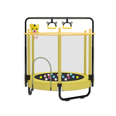 China With Kids Protector Net Home Trampoline Version Child Indoor Trampolines With Enclosures for sale