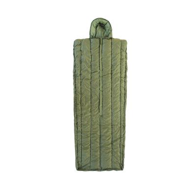 China Hybrid Type Portable Camouflage Coat Style Nature Rise Cheap Hot Selling Hoodie Custom Sleeping Bag for sale