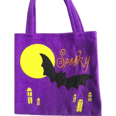 China Colorful Custom Cheap Nonwoven Fabric Gift Nonwoven Bag For Halloween for sale