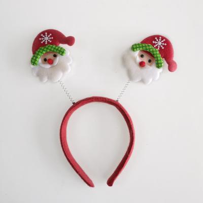 China Christmast Ornament Party Supplies Christmas Tree / Hat Santa Claus Headbands for sale