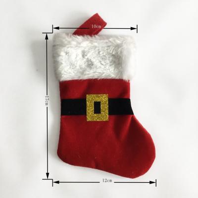 China Wholesale Exquisite Soft Christmas Soft Hanging Stockings 16YG2022 for sale