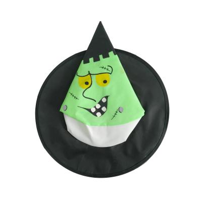 China Gift Party Hats For Halloween And Nonwoven Spiders Cover Witches Hat for sale