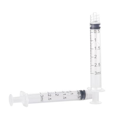 China Best Selling PP Plastic Industrial Syringe Dropper Luer Lock Cannula 1ml Syringe for sale