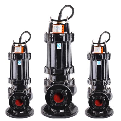 China High Efficiency Process Plant Sewage Cutter Pump Sewage Crusher Pump Basement Sewage Submersible Pump for sale