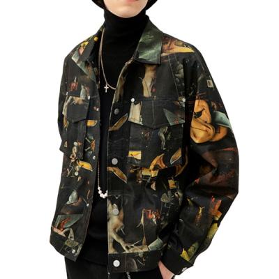 China New Arrival Hot Sale Reversible Fall Coats Printing Best Winter Coats Color Man Coat For Man for sale