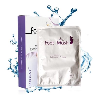 China HODAF Foot Foot Peel Mask For Feet Plantifique Superfoods Dry Cracked Foot Skin Mask Natural Foot Mask for sale