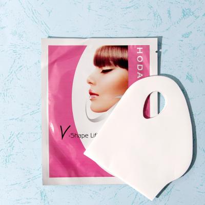 China Moisturizer China OEM Collagen Factory Extract Moisturizing V Shape Facial Chin Face Mask for sale