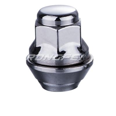 China Carbon Steel 3/4 Hex Cone Wheel Nut for sale