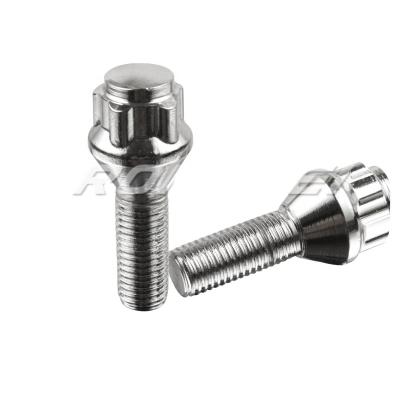 China Galvanized Alloy Steel 10.9 Grade Wheel Hub Bolt for sale