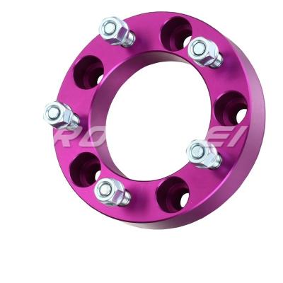 China Alu 6061 double drilled 5 lug wheel adapter wheel spacer for sale