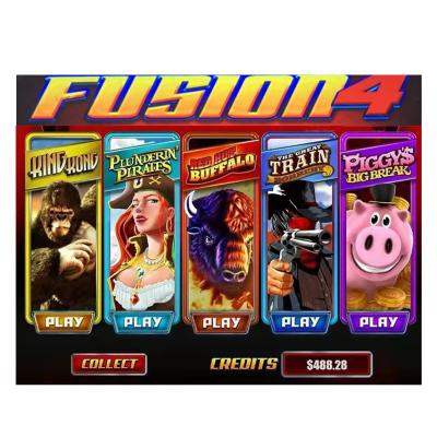 China High Returns Chinese Coin Games Fusion 4 Machine One Slot Casino Machines Slot for sale