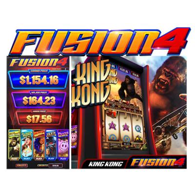 China High Returns 2022 Vertical Fusion 4 Metal Slot Buffalo Multi Skill Game Casino Slot Machine Game for sale