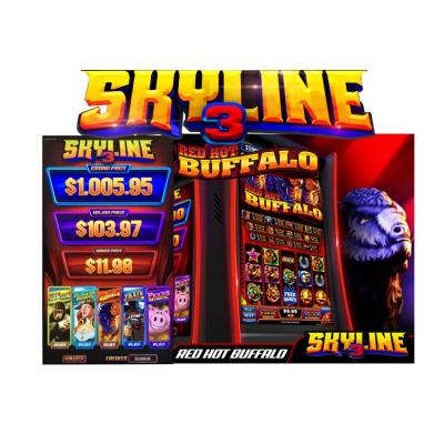 China Latest High Returns Vertical Slots Casino Golden Buffalo Slot Machine Maquina Tragamoneda Arcade Machine Cabinet for sale