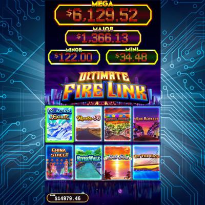 China High Returns Casino Fire Link Multigame Firelink Slot Game Panel Slot Machines For Sale for sale