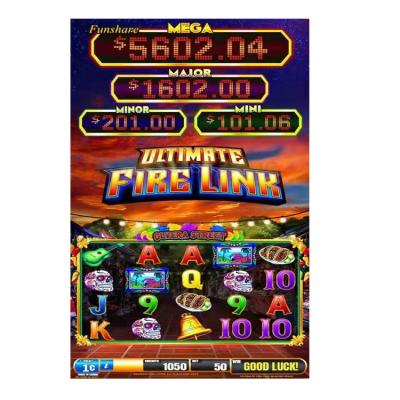 China High Returns 8 Panel Arcade Cabinet Game People Gambling Casino Firelink Slot Machine Games Machine for sale