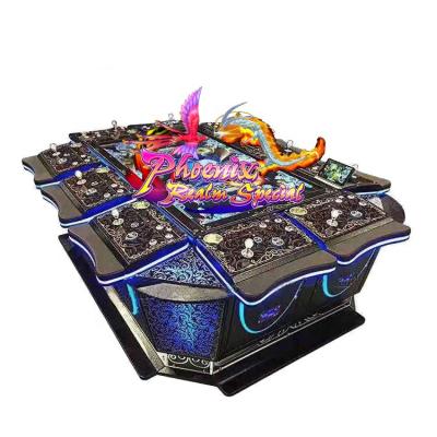 China Win Rate 10 Player Phoenix Strike Fishing Table Game Machine Adjustable Fish Hunter Casino Game Board for sale