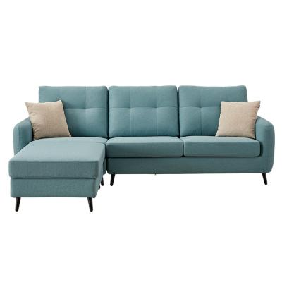 China (Others) Nordic Style Adjustable Concise Small Size Apartment 3 Fabric Combination Sofa Set for sale