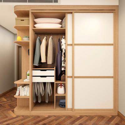 China 126101 Large Capacity Wardrobe Closet For Clothes / Metal Closet Organizer Wardrobe Bedroom Wardrobe for sale